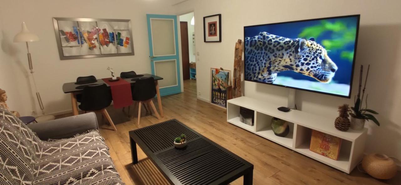 Apartment 50M From Historic Town 5Min Beach Palais Croisette - Free Private Parking คานส์ ภายนอก รูปภาพ